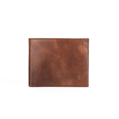 Bifold Leather Wallet | Essential Slim Agate - Ignis Craft