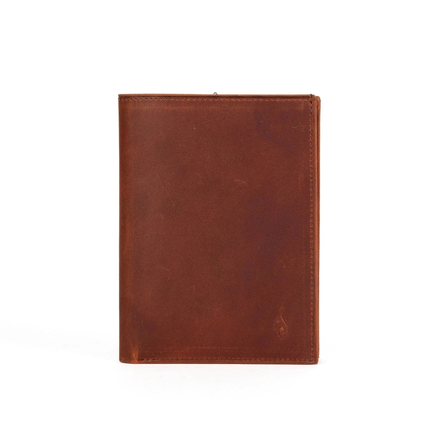 Leather Passport Wallets Mens | Voyager Agate - Ignis Craft