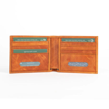 Leather Wallet for Him | Solo Dynamic Amber