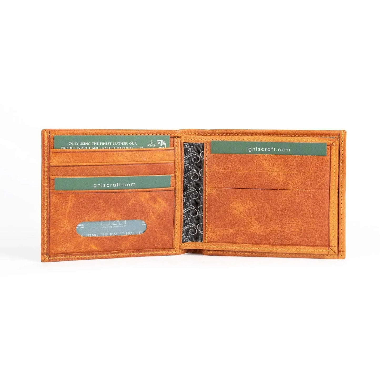 Leather Wallet for Him | Solo Dynamic Amber