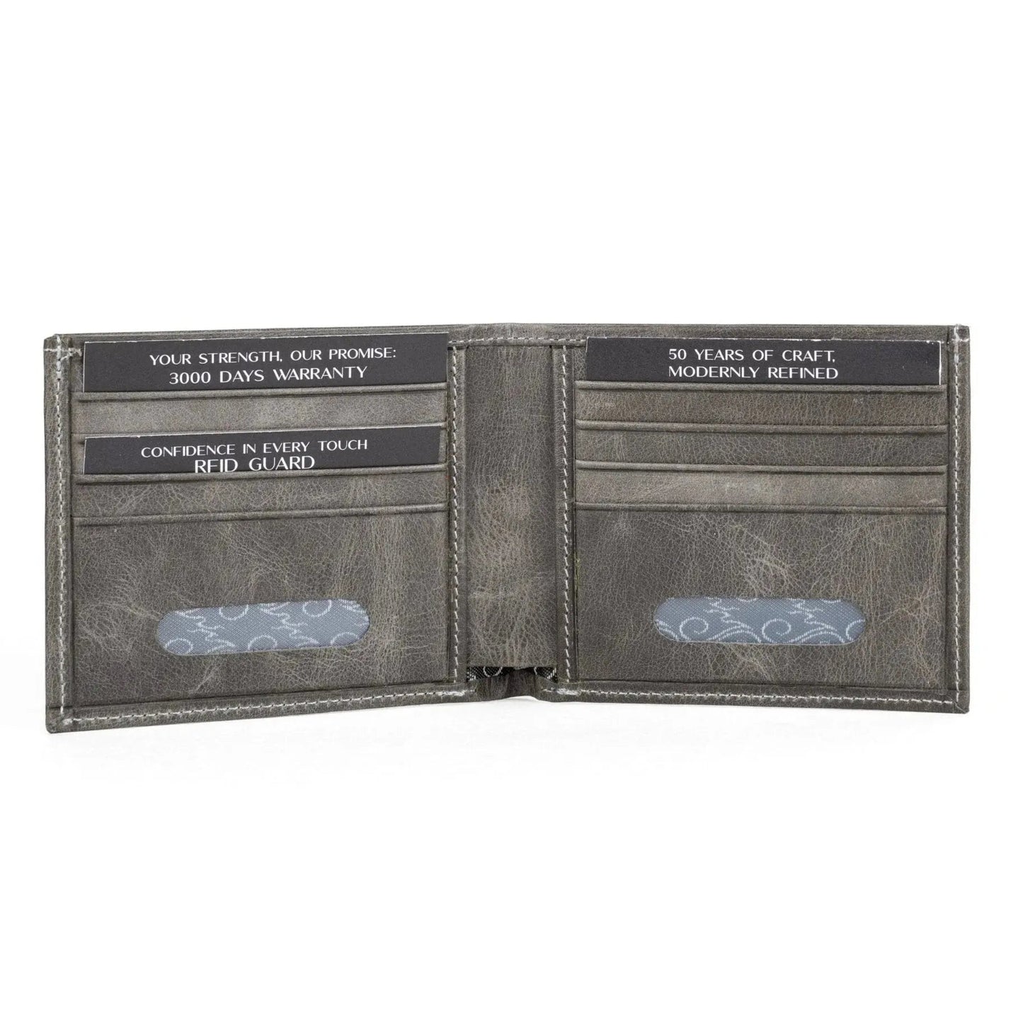 Mens Leather Billfold | Soloist Basalt