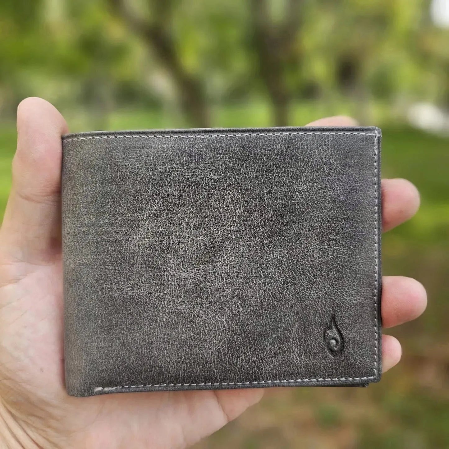 Mens Leather Wallet | Soloist Basalt - Ignis Craft